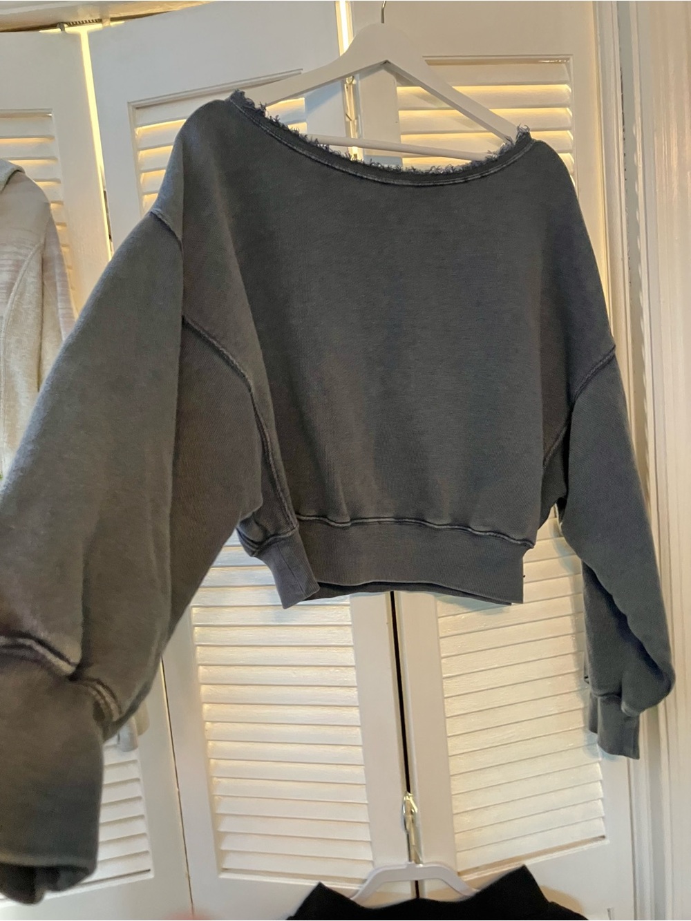 Free People Crop Sweater
